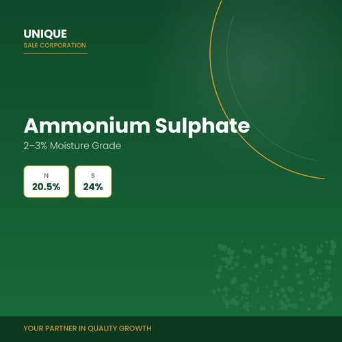 Unique Sale Corporation Ammonium Sulphate 2-3% moisture grade