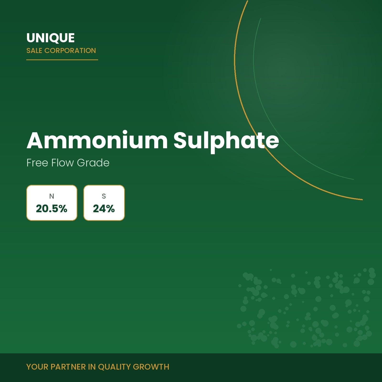 Unique Sale Corporation Ammonium Sulphate Free Flow fertilizer
