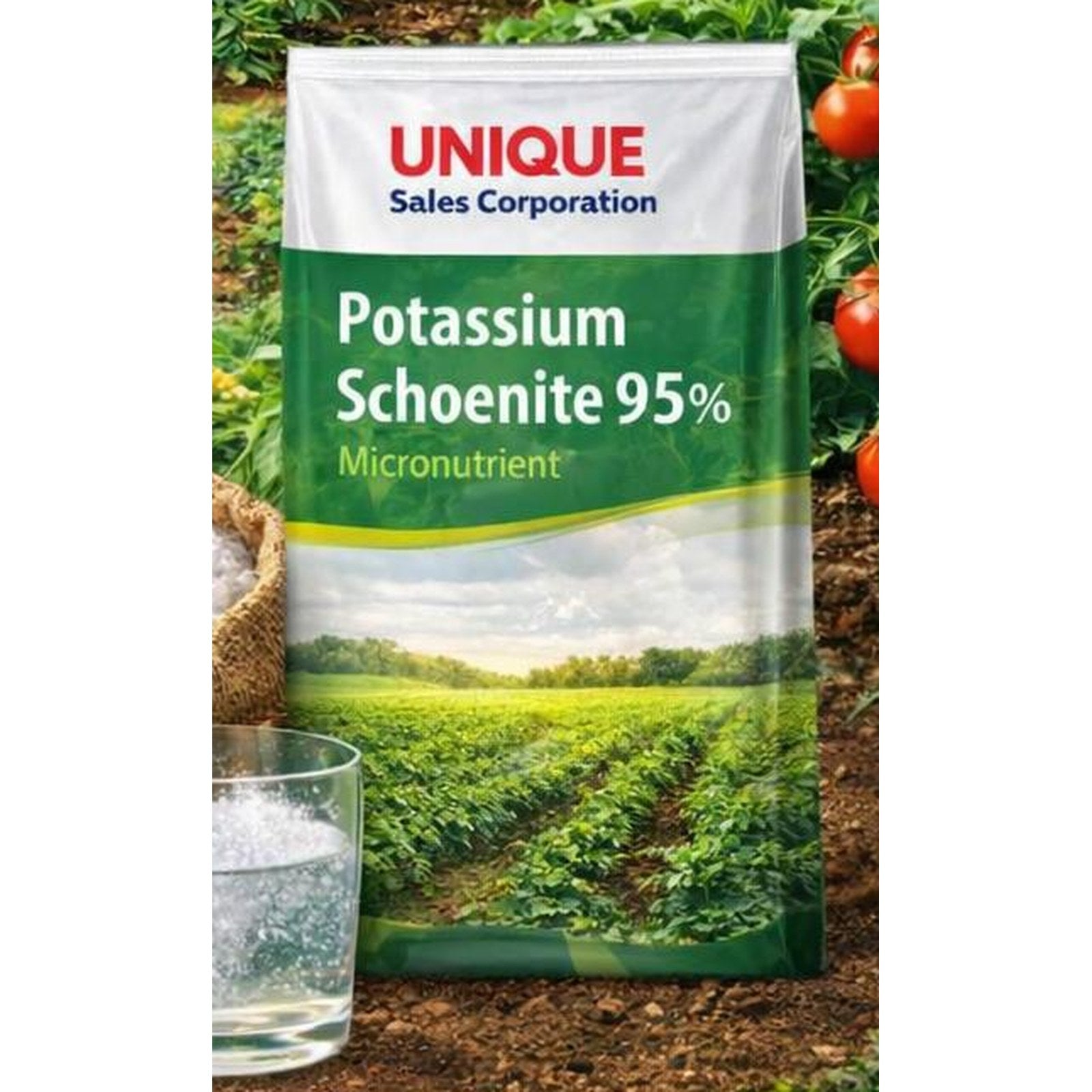 Unique Sale Corporation Potassium Schoenite fertilizer bag