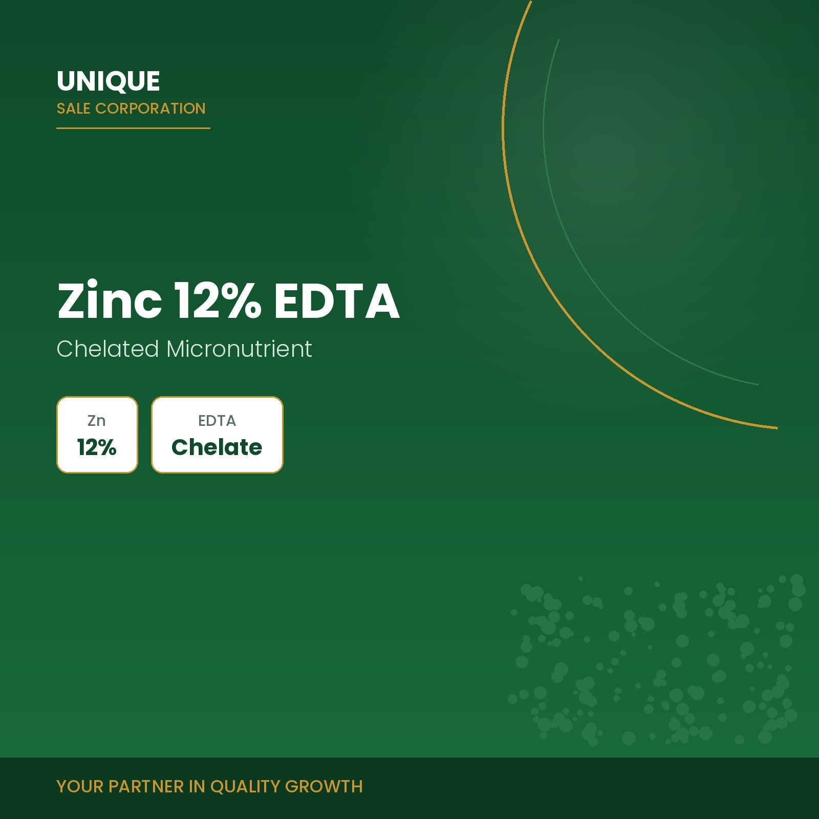 Unique Sale Corporation Zinc EDTA 12% chelated micronutrient